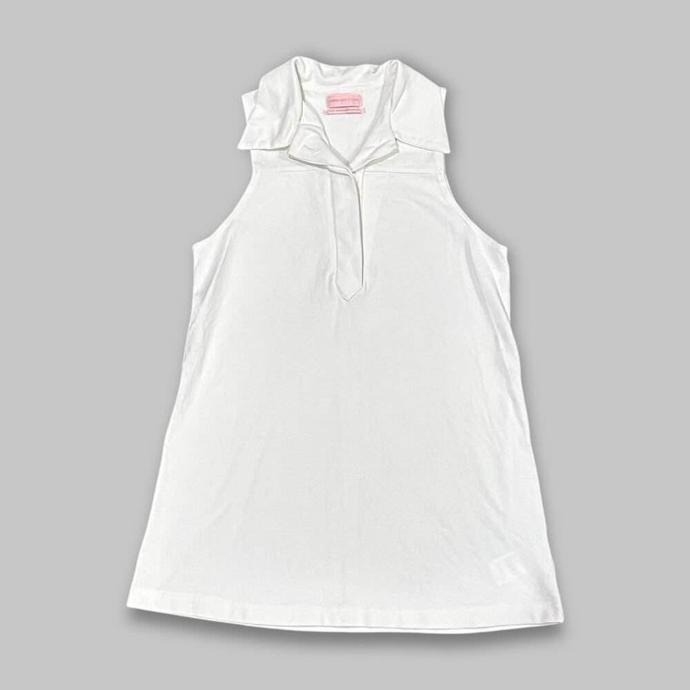 Urban Outfitters White Sleeveless Polo Collared Top/ Dress – Women’s Size Small